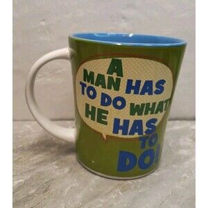 PEANUTS A Man Has To Do What He Has To Do!- Charlie Brown